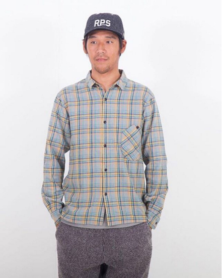 RULEZPEEPS COTTON CHECK GOODAY SHIRT