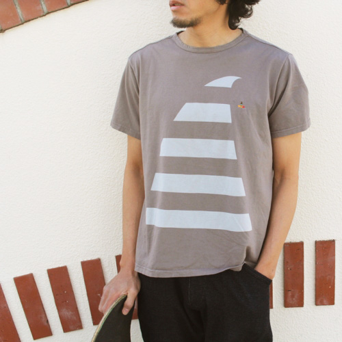 RULEZPEEPS (ルールズピープス) ORGANIC COTTON BIG WAVE CHALLENGE TEE