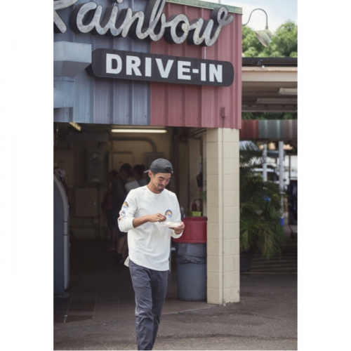 PIG&ROOSTER (ピッグアンドルースター) HALE SWEATSHIRT CREW/RAINBOW DRIVE-IN