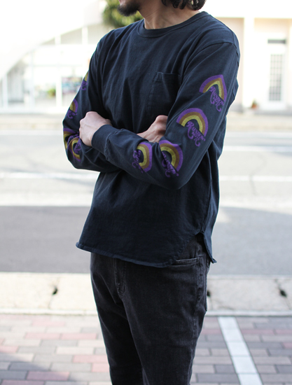PIG&ROOSTER (ピッグアンドルースター) 2018S/S RAINBOW DRIVE-IN LONGSLEEVE T PR-8SS-CS09
