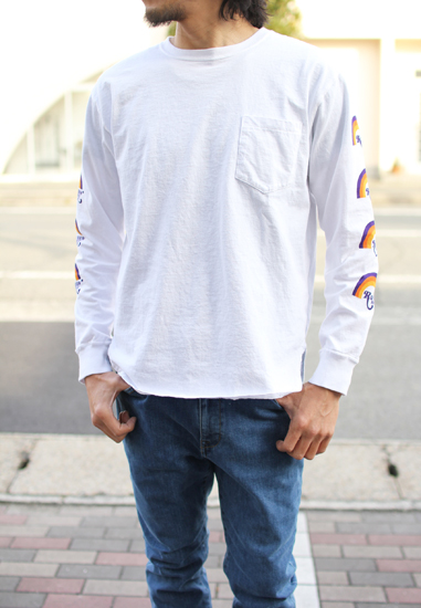 PIG&ROOSTER (ピッグアンドルースター) 2018S/S RAINBOW DRIVE-IN LONGSLEEVE T PR-8SS-CS09