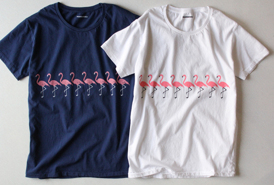 PIG&ROOSTER フラミンゴTシャツ