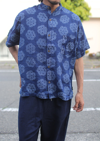 GOHEMP (ゴーヘンプ) YURURI NO COLLAR SHIRTS