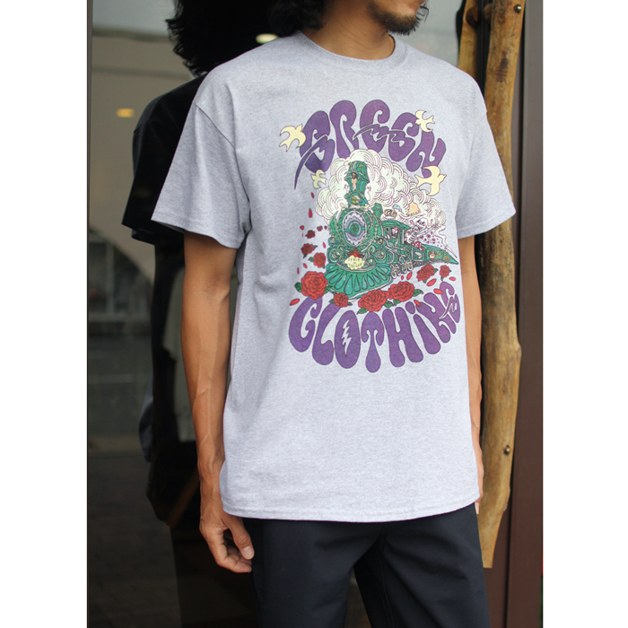 GREENCLOTHING ( グリーンクロージング ) 2019SUMMER Tシャツ MEN'S GREEN CLOTHING G.C TRAIN #2