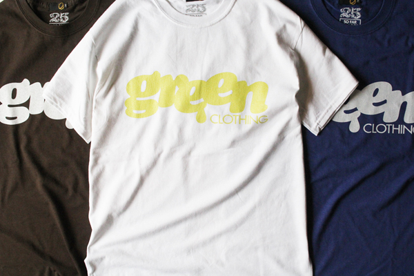 GREENCLOTHING ( グリーンクロージング ) 2019SUMMER Tシャツ MEN'S LOGO #1