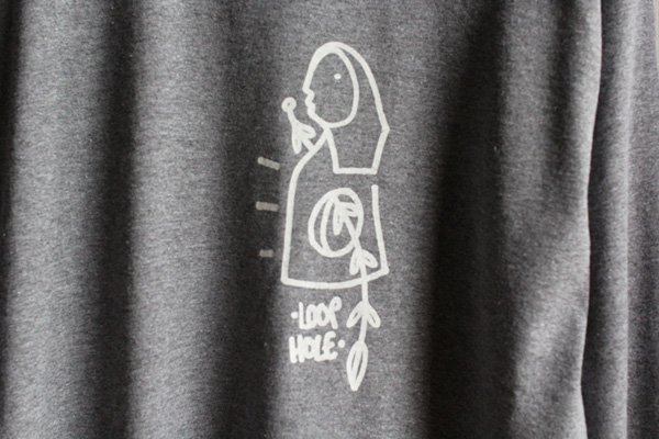 LOOPHOLE WHEELS ( ループホール ) ロンTEE GLEN FOX L/S TEE