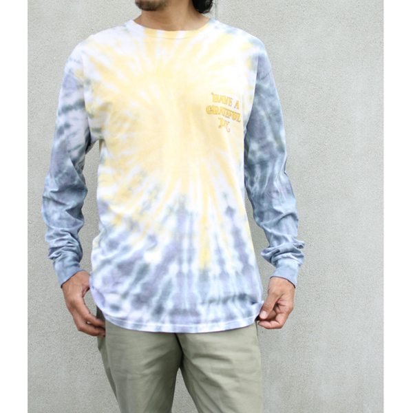 GOWEST (ゴーウエスト) ロンTEE MEN'S GRATEFUL DAY L/SL T-SHIRTS ( YELLOW ) GWC1004HGD