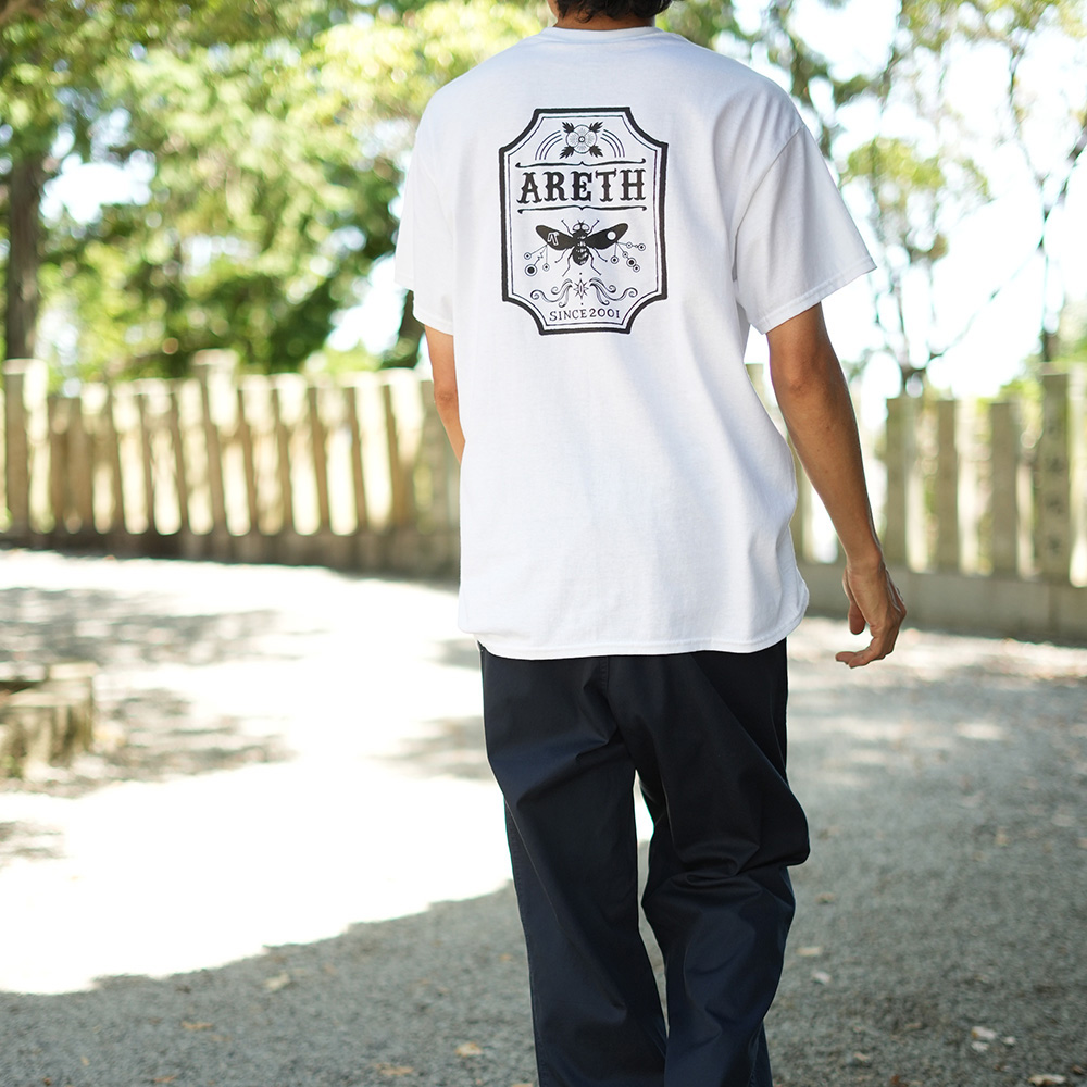 AREth ( アース ) 2022 Tシャツ FLY S/S POCKET T-SHIRTS ( WHITE )